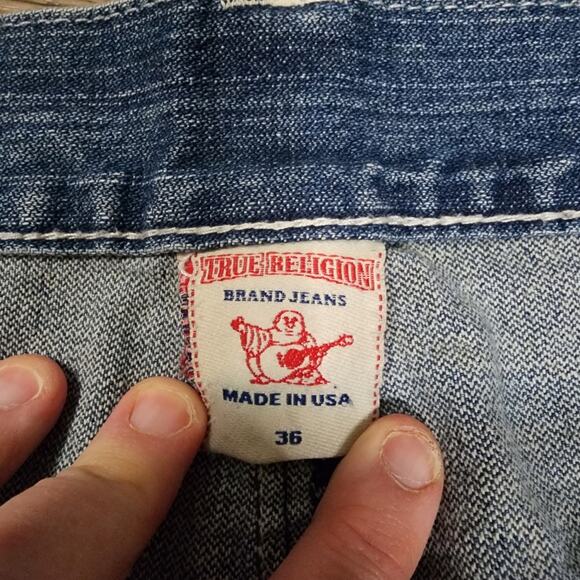 True Religion Jeans size 36x 32 excellent condition Pre-owned 2291 - Picture 6 of 10